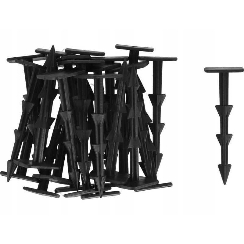 Smeigtukai 25 vnt/120 mm agrotekstilei tvirtinti prie vejos kraštų