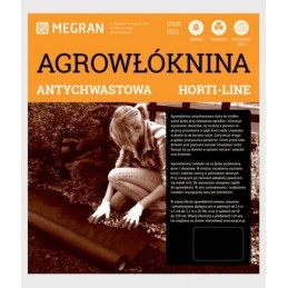 Agrotekstilė nuo piktžolių, juoda, 50g, 1,6 x 20m