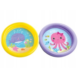 Pripučiamas irklavimo baseinas su vandens pasauliu vaikams