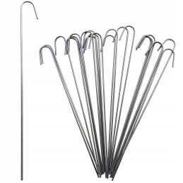 Metaliniai smeigtukai įvairių tipų agrotekstilei, agrotekstilei ir geotekstilei tvirtinti prie žemės, taip pat smeigtukai kurmių