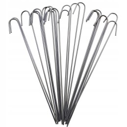 Metaliniai smeigtukai įvairių tipų agrotekstilei, agrotekstilei ir geotekstilei tvirtinti prie žemės, taip pat smeigtukai kurmių