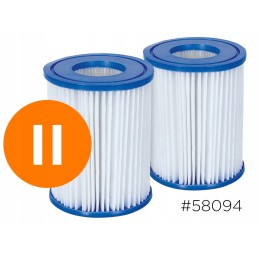 Filtras II tipo filtro siurbliui, 2 vnt