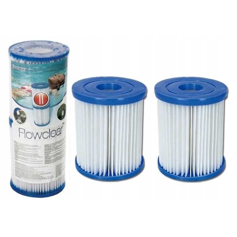 Filtras II tipo filtro siurbliui, 2 vnt., bestway 58094