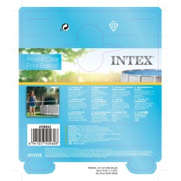 Intex 29052 baseino dugno ir sienų valymo šepetys