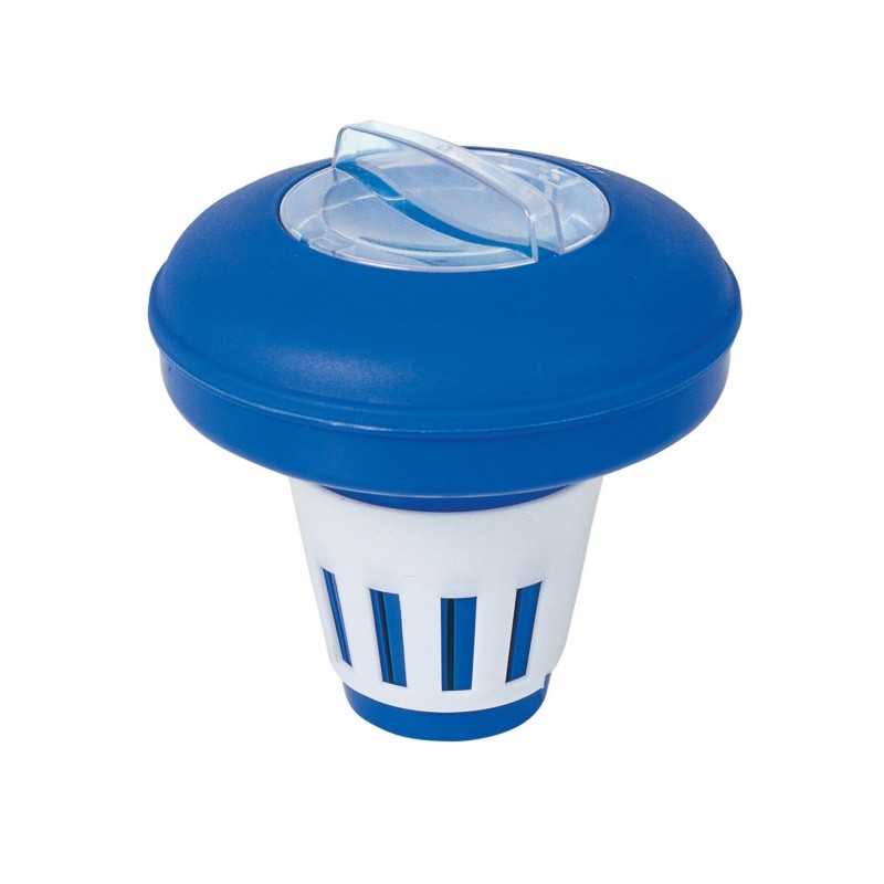 Didelė plūdė, baseino cheminių medžiagų dozatorius