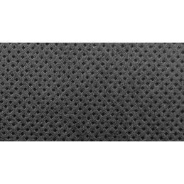 Augintas audinys bradas juodas 3 2 x 10m 50 g m2