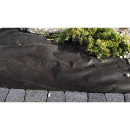 Augintas audinys bradas juodas 3 2 x 10m 50 g m2