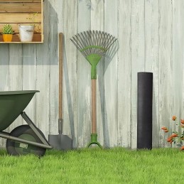 Neaustinis, nuo piktžolių, agro austas sodo audinys 1x15m vandeniui atsparus 17g