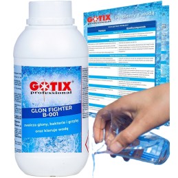 Antidumbliai baseinams, paruošimas dumbliams baseine, 30 baseino chemikalų, 1l