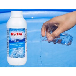 Antidumbliai baseinams, paruošimas dumbliams baseine, 30 baseino chemikalų, 1l