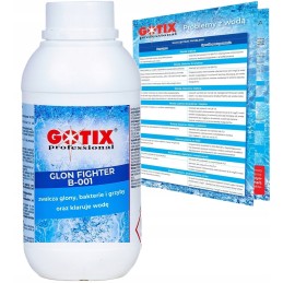 Antidumbliai baseinams, paruošimas dumbliams baseine, 30 baseino chemikalų, 1l