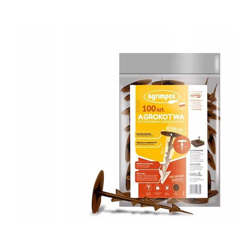 agrimpex agrotekstilės smeigtukai, 100 vnt