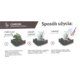 Agrimpex agrotekstilė su užtrauktuku, balta, 50 cm x 80 cm, 50 g/m²