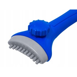 Filter cleaning brush with water attachment