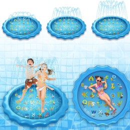 Vandens kilimėlis laistantis baseiną su fontanu, 170 cm