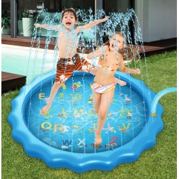 Vandens kilimėlis laistantis baseiną su fontanu, 170 cm