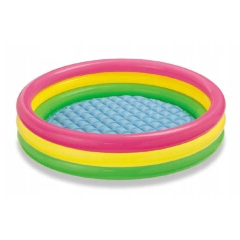 Pripučiamas baseinas vaikams, 86 cm intex, pripučiamas dugnas