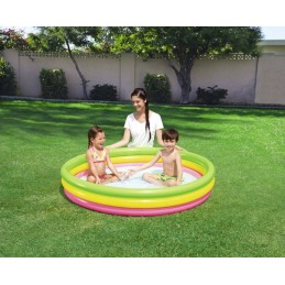 Bestway 51104 pripučiamas baseinas, trijų vidutinių spalvų