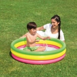 Bestway 51104 pripučiamas baseinas, trijų vidutinių spalvų