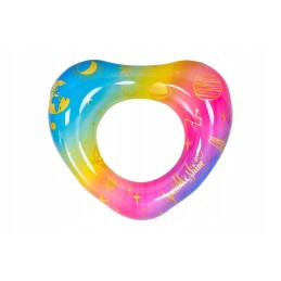 Rainbow širdies plaukimo žiedas 106x94cm 35101 jilong