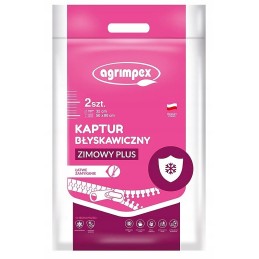 Apsauginis gaubtas su užtrauktuku 50x80cm - 2 vnt.