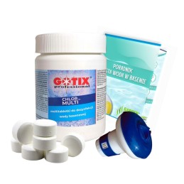 Chlortix multichloro tabletės baseinams 20x20g 400g