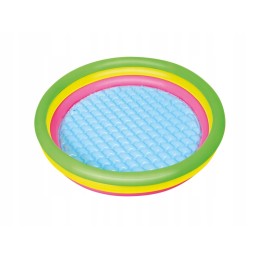 Pripučiamas baseino vasaros komplektas bestway 102x25 cm