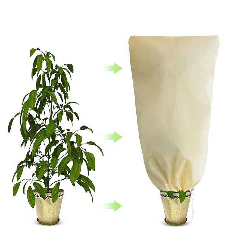 Šalčio apsauginis maišelis augalams 180×120cm