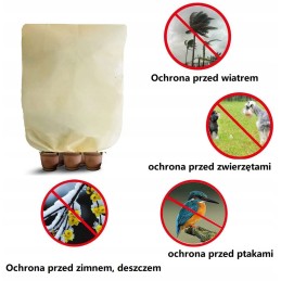 Šalčio apsauginis maišelis augalams 180×120cm