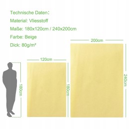 Šalčio apsauginis maišelis augalams 180×120cm