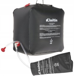 Solar camping shower, field, travel, 40l, keltin, k00401