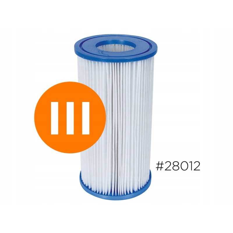 Filtras Type III Bestway 58012 filtro siurbliui