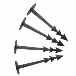 Inkarai smeigtukai smeigtukai 15cm augintam audiniui 100vnt