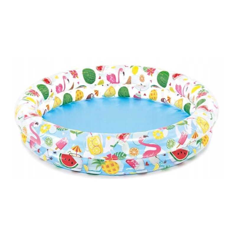 Pripučiamas vaikiškas baseinas vaikams 122 x 25 cm intex