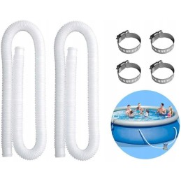 Baseino siurblio žarna 150cm 32mm 2 vnt