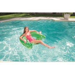 Pripučiamas čiužinys plaukimui 152 x 99 cm fotelis su atlošu 43118