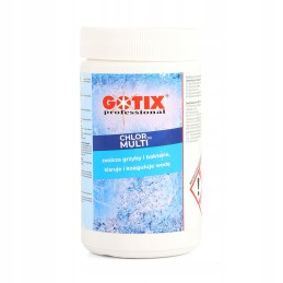 Chloras baseinams, kelių tablečių 6in1 chlortix 1 kg