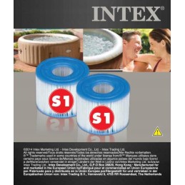 SPA sūkurinės vonios filtras, 2 vnt, S1 tipas intex 29001