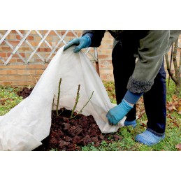 Balta žieminė ir pavasarinė agrotekstilė šalnoms, 50g, daugkartinė, 1,6x20m