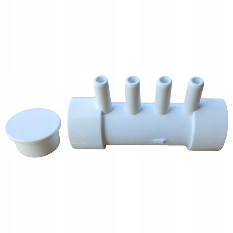 Oro purkštukų skirstytuvas 4 sodo kubilo purkštukams oro masažui