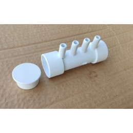 Oro purkštukų skirstytuvas 4 sodo kubilo purkštukams oro masažui