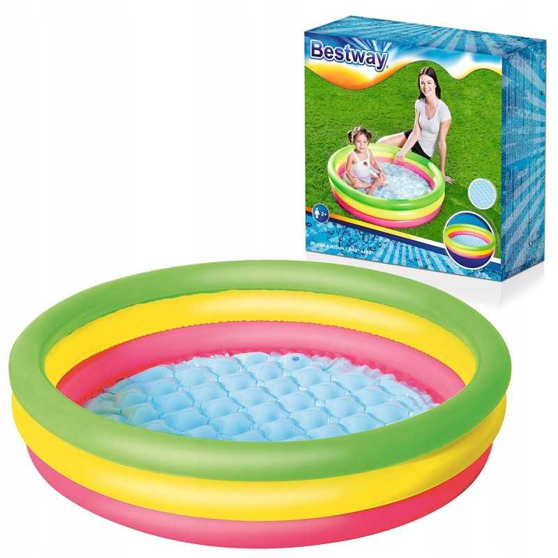 Bestway 51104 baseino irklavimo baseinas su minkštu dugnu 10