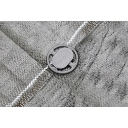 Profesionalūs kaiščiai su dantukais agrotekstilei, agrotekstilei ir geotekstilei tvirtinti, 12 cm midi kam100r 100 vnt + pod100r