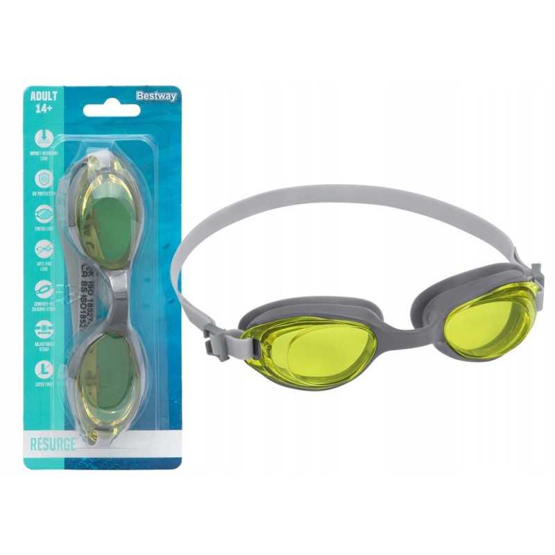 Plaukimo akiniai, geltoni akiniai, plaukimo akiniai suaugusiems ir vaikams