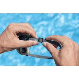 Plaukimo akiniai, pilki bestway akiniai 21051