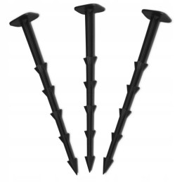 Tvirtas kaištis agrotekstilei tvirtinti, 25 cm, 50 vnt.