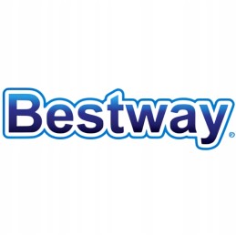 Bestway apvalus pripučiamas baseinas, raudonas, 102x25 cm