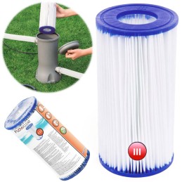 2x Bestway baseino siurblio filtras, III tipo įdėklas
