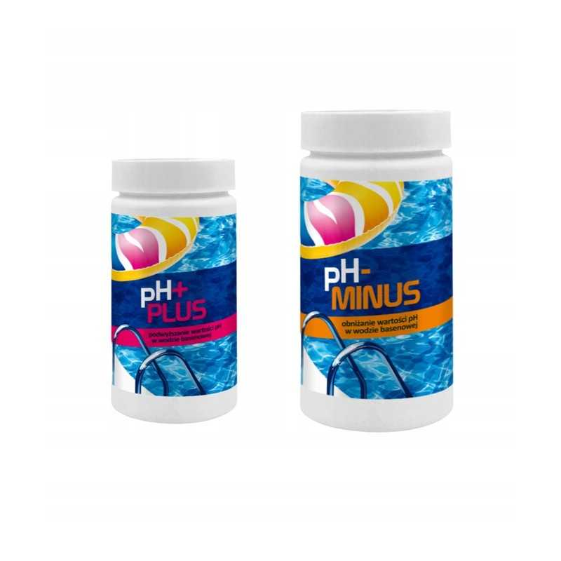 Ph minus ph plus 2-in-1 cheminis rinkinys baseinui
