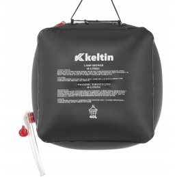Solar camping shower for camping, field use, 40l
